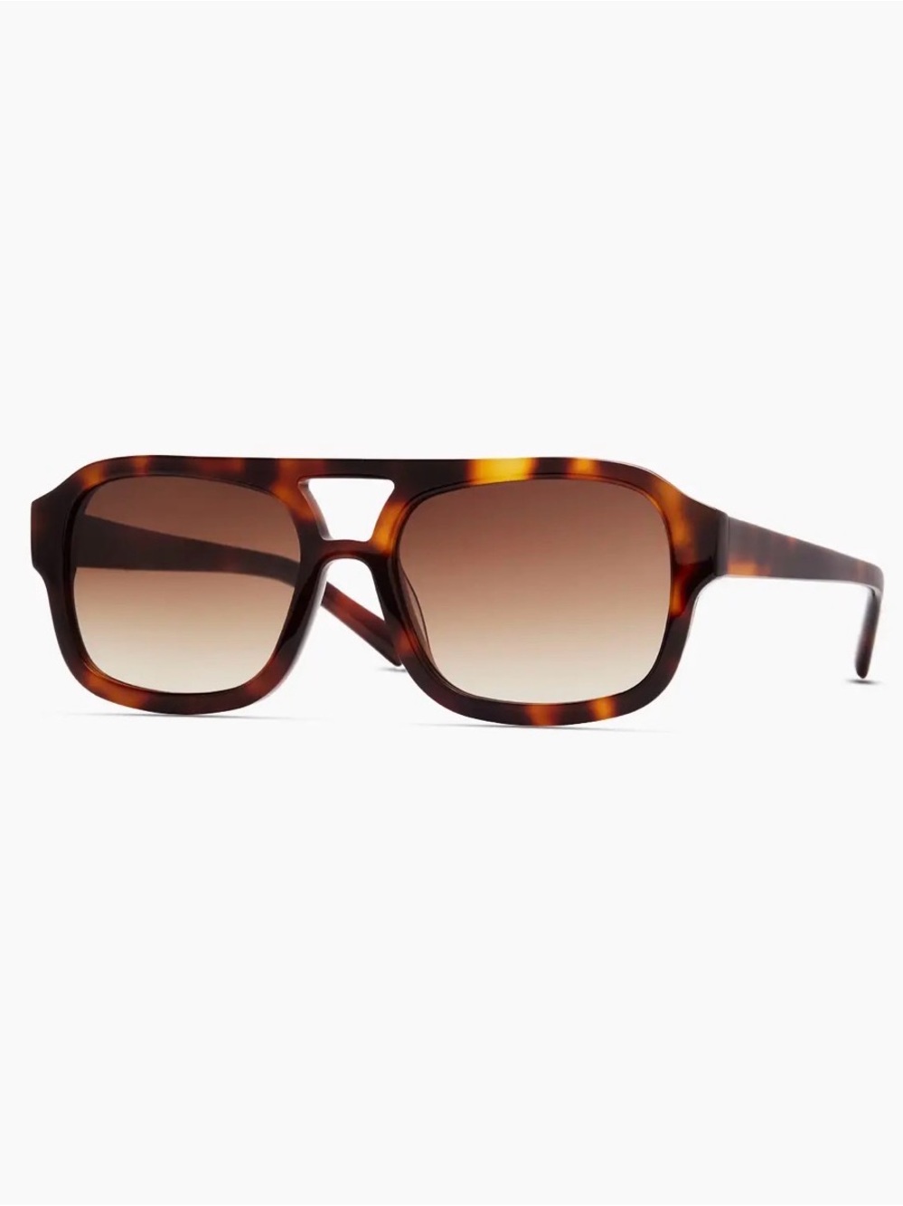 Quince Berlin Polarized Acetate Aviator Sunglasses Ginger Tortoise